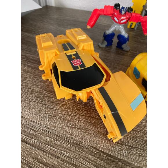 Transformers Robot Toy Lot Optimus Prime Bumblebee Rescue Bots Autobot Vehicles - Picture 6 of 10